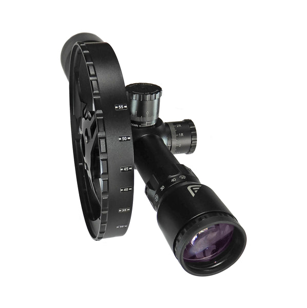 Falcon Optics X50 10-50x60 Riflescope with MOA Reticle, and 1/8 ...