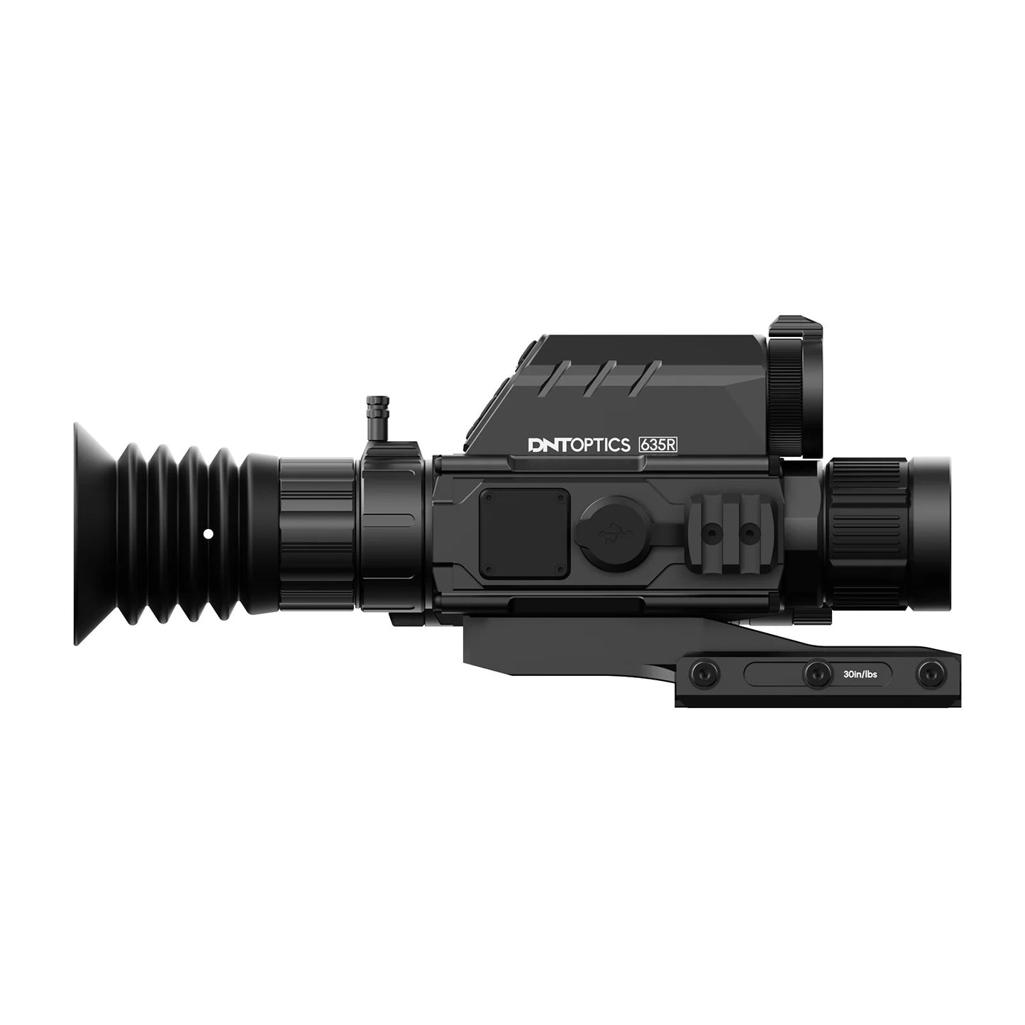 DNT OPTICS TNC335R / TNC635R - THERMNIGHT Thermal & Night Vision Scope with Laser Rangefinder and Ballistic Calculator