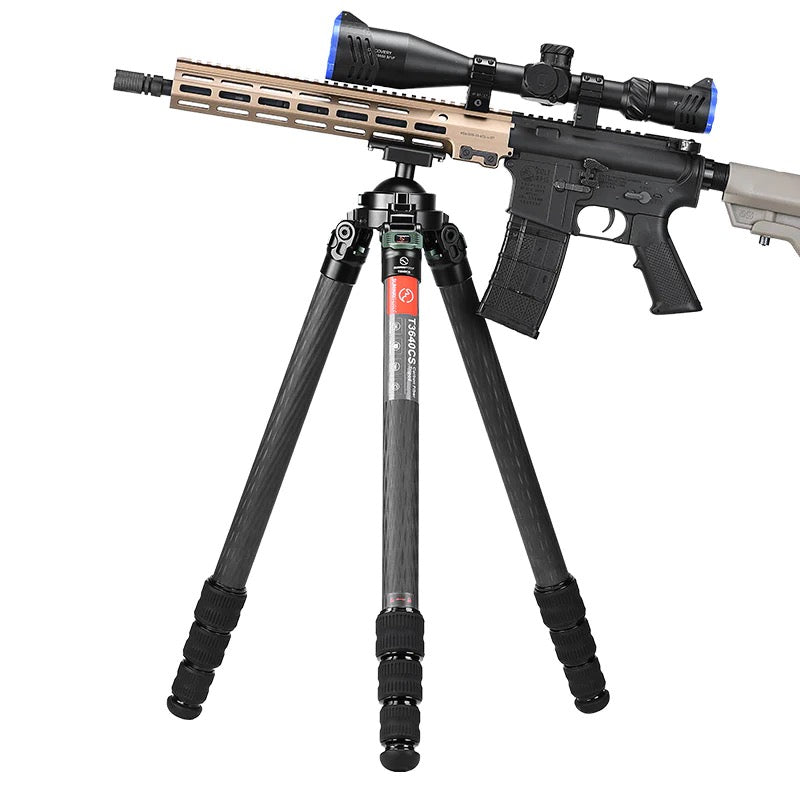 SUNWAYFOTO Carbon Fiber Shooting Tripod KIT - T3640CS - Shooting Warehouse Sport Optics