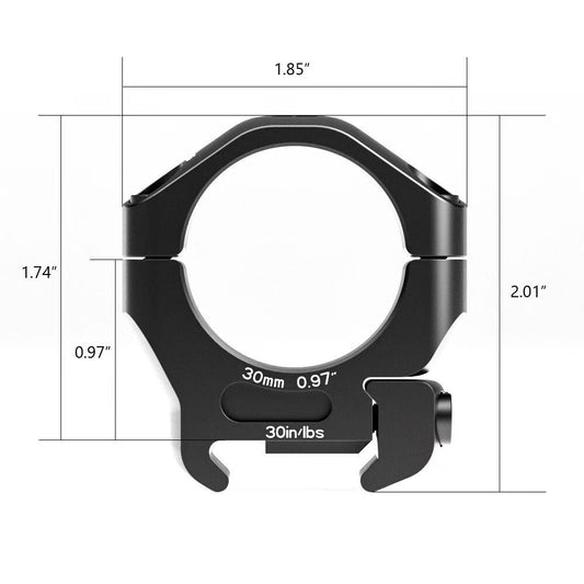 ARKEN OPTICS HALO SCOPE RINGS - Shooting Warehouse