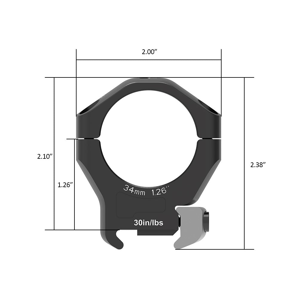 ARKEN OPTICS HALO SCOPE RINGS