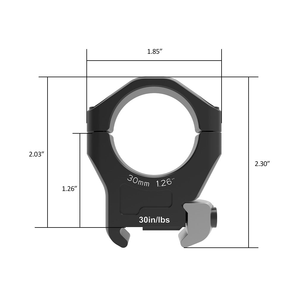 ARKEN OPTICS HALO SCOPE RINGS