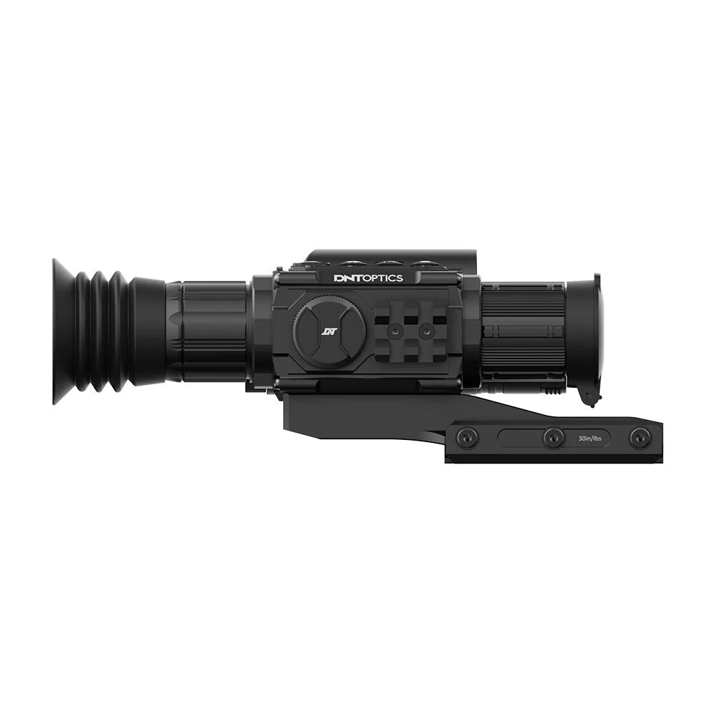 DNT OPTICS TNC225R - ThermNight Thermal & Night Vision Scope with Laser Rangefinder and Ballistic Calculator